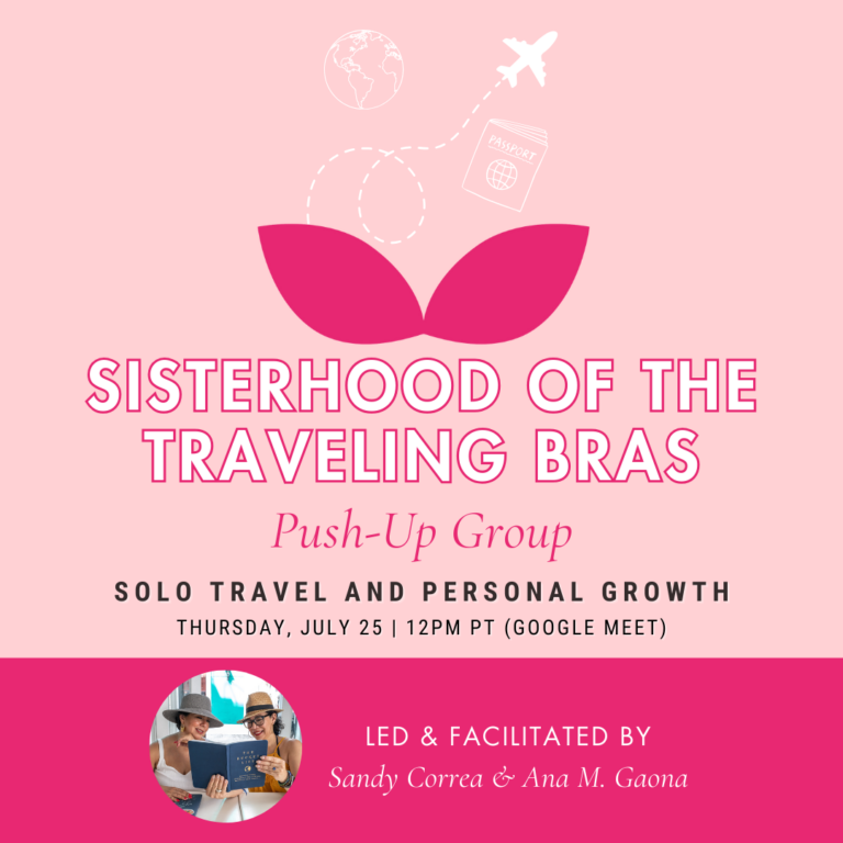 Sisterhood of the Traveling Bras July 25, 2024 meeting