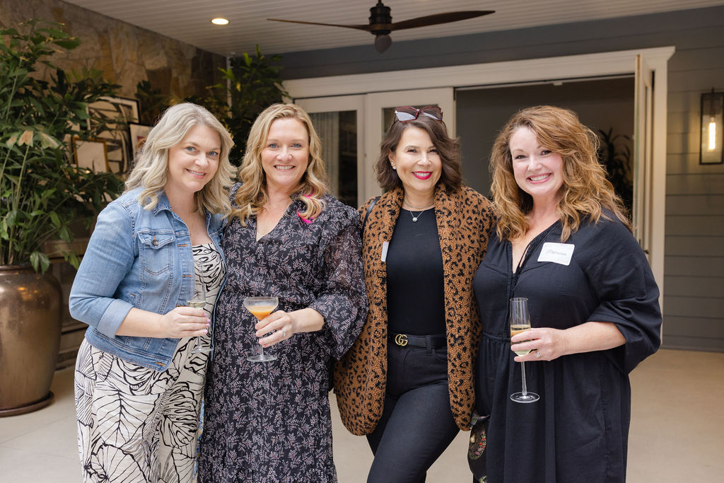 BRA members with Carrie at Cocktails & Conversation 2023